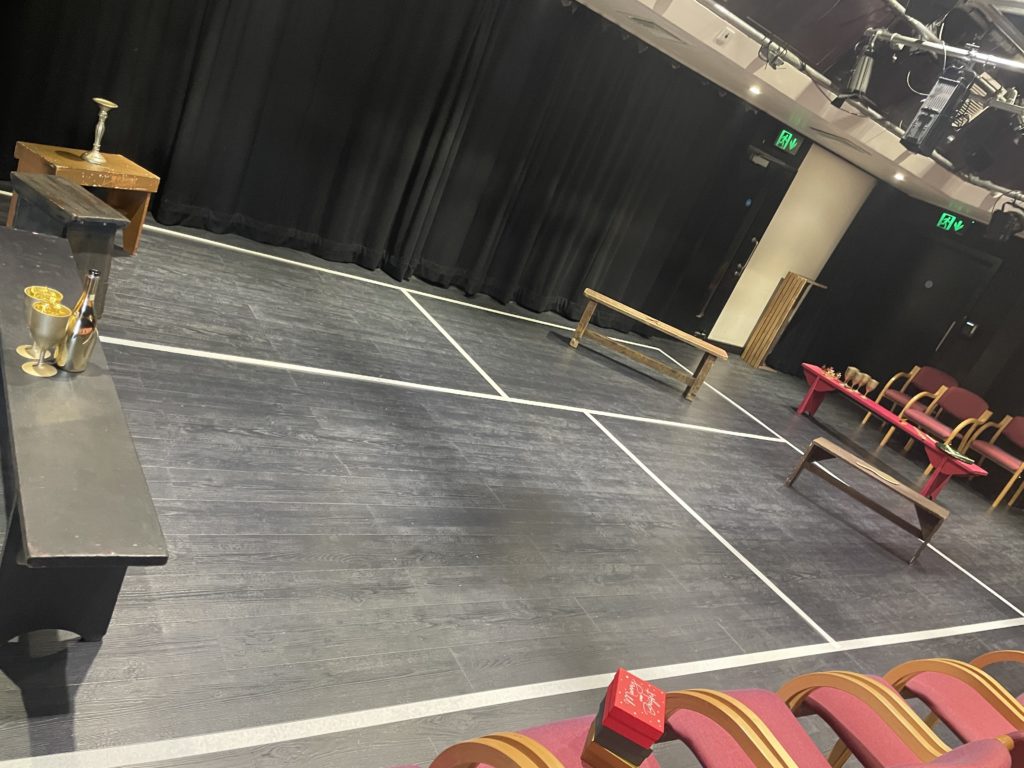 The Lion in Winter stage layout